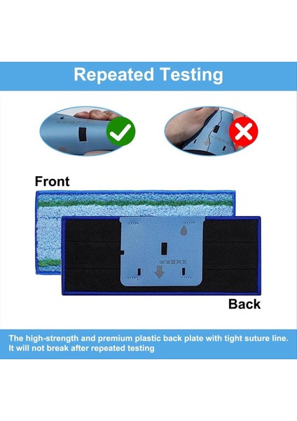 9pcs Irobot Braava Jet M6 Ultimate Robot Mop 6012, 6110, 6112, 6113 Yıkanabilir ve Yeniden Kullanılabilir Paspas Bezi (Yurt Dışından) fırsatları