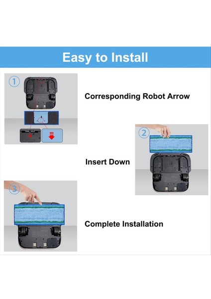 9pcs Irobot Braava Jet M6 Ultimate Robot Mop 6012, 6110, 6112, 6113 Yıkanabilir ve Yeniden Kullanılabilir Paspas Bezi (Yurt Dışından) indirimleri