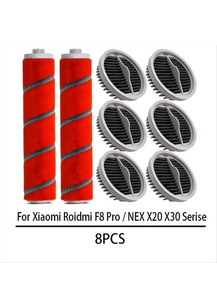 Yıkanabilir Ana Fırça Hepa Filtre Roidmi Xiaomi Nex X20 X30 S2 F8 Fırtına Pro El Kablosuz Elektrikli Süpürge Temizleme (Yurt Dışından) indirimleri