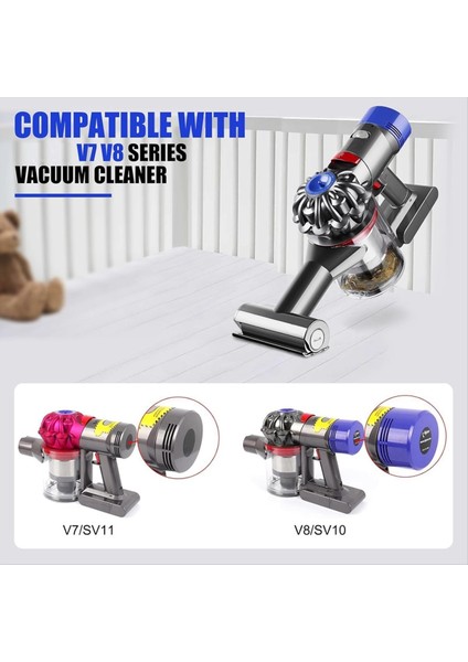 Alt Kutu Kapağı Aksesuar Seti Dyson V7 V8 SV10 SV11 Elektrikli Süpürge Parçaları Ön Sonrası Filtre Yedek Parçaları (Yurt Dışından) indirimleri