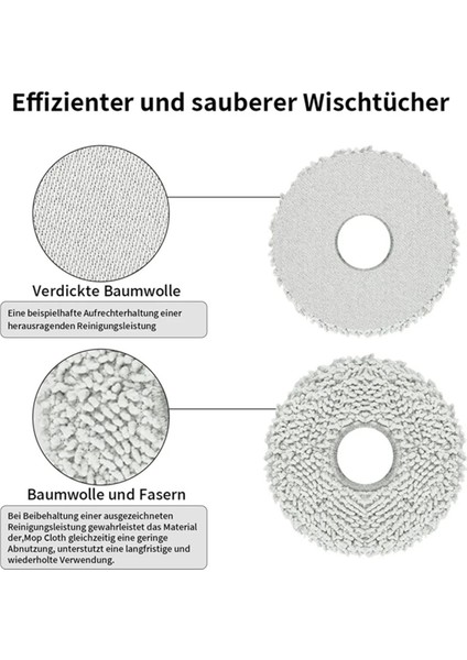 Ecovacs Için Debot T30 Pro / T30 Pro Omni / T30 Max / Yedı M12 Pro+ Ana Yan Fırça Yığın Filtresi Mop Bez Torbaları (Yurt Dışından) indirimleri