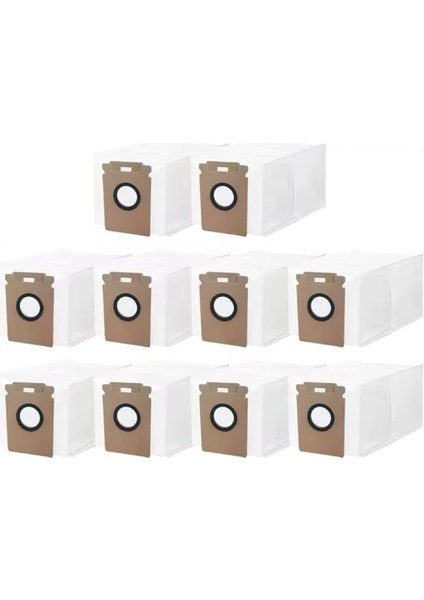 10 Adet Fit Roborock H60 Hub Ultra Vakum Toz Torbaları Aksesuarları Parçaları Robotlu Süpürge Değiştirme (Yurt Dışından) modelleri