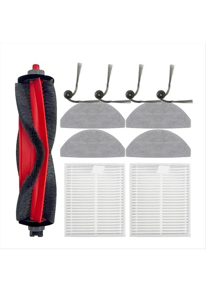 Roborock Q7 M5 / Q7 M5+ / Q7 L5 / Q7 L5+ / Q7 Tf / Q7 Tf+/ Q7B / Q7T+ Artı Parçaları Ana Yan Fırça Filtresi Toz Torbası (Yurt Dışından)