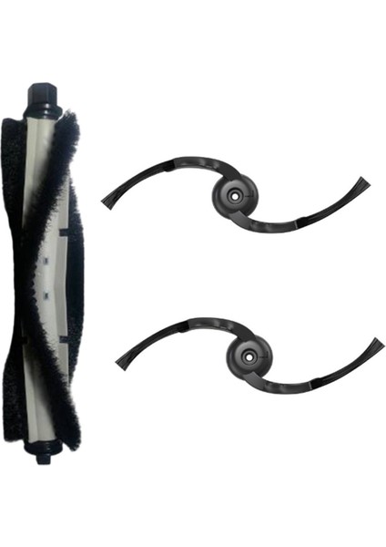 Ilıfe A30 Pro Elektrikli Süpürge Aksesuarları Için 3 Adet Ana Fırça Yan Fırça (Yurt Dışından)