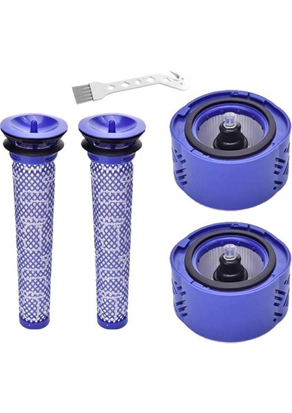 Ön Filtre ve Hepa Filtre Dyson V6 DC58 DC59 DC61 DC62 Mutlak Akülü Çubuk Vakum Yedek Parçalar Vakum Filtresi (Yurt Dışından) modelleri