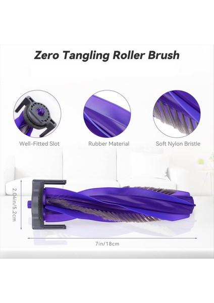 Narwal Freo x Plus Robotlu Süpürge Aksesuarları Ana Silindir Fırça Yan Fırça Hepa Filtre Paspas Pedi Aksesuarları (Yurt Dışından) modelleri