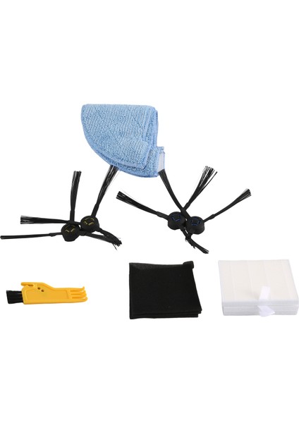 Yedek Filtre Fırçası Silme Yedek Parçalar Aksesuar Ilıfe V80 V85 V85 Zaco V80 V85 Robot Vakum Süpürücü (Yurt Dışından) fiyatları