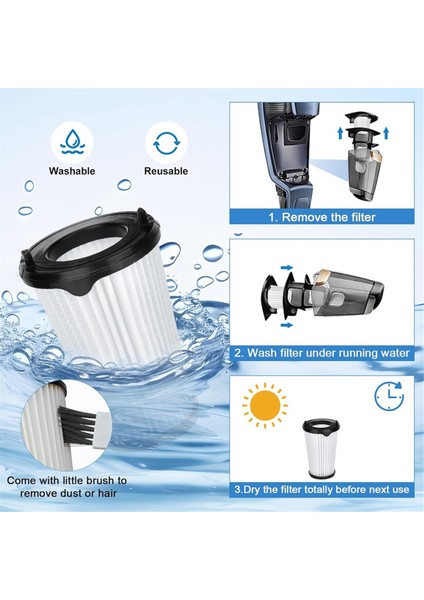 Aeg AEF150 Için Cx7 Filtresi Cx7-2 Classic x Esnekliği Için Filtreler Ergorapido Pil El Taşıyıcı Vakum Filtresi (Yurt Dışından) indirimleri