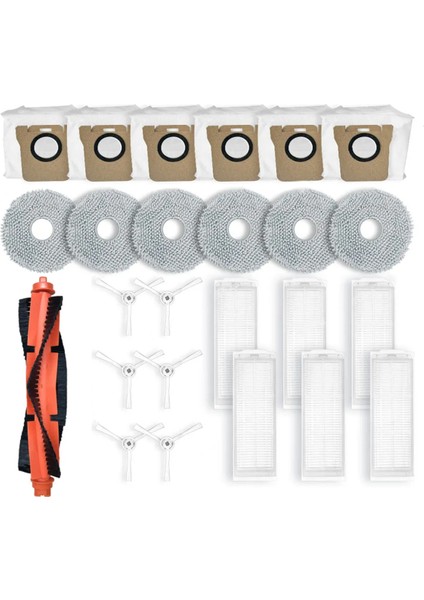 Xiaomi M30 Pro Yedek Yedek Parçalar Için Ana Yan Fırça Hepa Filtre Mop Bez Tuz Torbaları (Yurt Dışından)