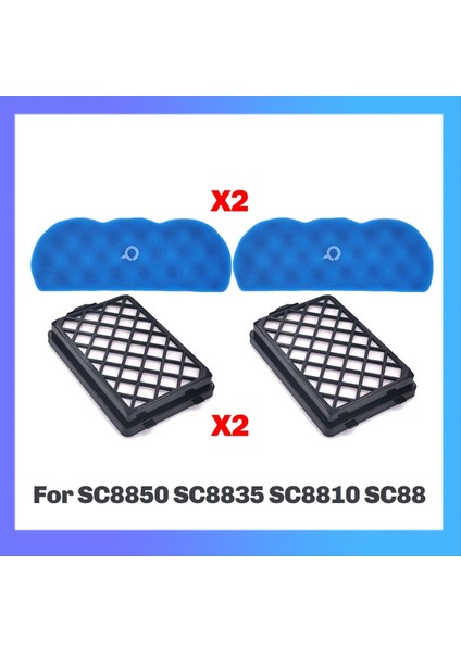 Hepa Filtreler Samsung SC8850 SC8835 SC8810 SC88 Assy Filtre H13 Toz Filtresi Elektrikli Süpürge Yedek Parça Değiştirme (Yurt Dışından) fırsatları