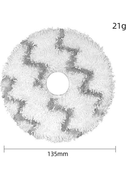 Mop Bezleri Xiaomi Roidmi Eva SDJ06RM Kendi Kendini Temizleme Robot Vakum SDJ06RM Yedek Parçalar (Yurt Dışından) fırsatları