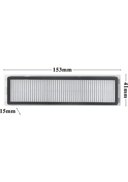 4pcs Hepa Filtre Xiaomi Dreame D9 Robot Vakum Temizleyici Aksesuarları Parça Kitleri (Yurt Dışından) modelleri