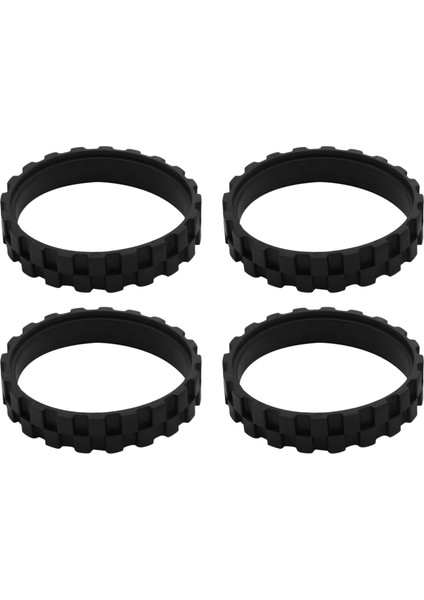 4pcs Irobot Roomba Wheels Serisi 500, 600, 700, 800 ve 900 Kayma, Büyük Yapışma ve Kolay Montaj Için Lastik Derisi. (Yurt Dışından)