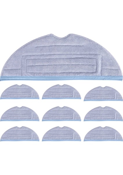 Roborock Için 10 Paket Paspas Bezi S7 S7+ T7 T7 Artı G10 G10S Pro Vakum Mop Pedler Rag Değiştirme (Yurt Dışından) modelleri