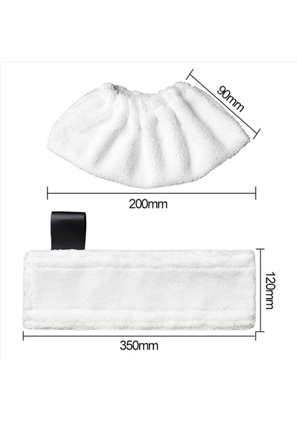 12X Buharlı Paspas Bezi Paçavra Karcher Easyfix Sc2 Sc3 Sc4 Sc5 Mikrofiber Temizleme Koruyucu Örtü Buharlı Temizleyici Aksesuarları (Yurt Dışından) fiyatları