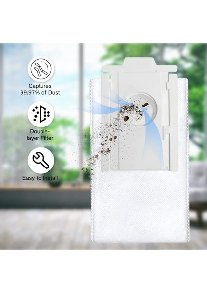 12PCS Toz Çantaları Samsung VCA-RDB95 Jet Bot+ Jet Bot Aı+ Robot Vakum Temiz Istasyon Aksesuarları Parçaları (Yurt Dışından) fiyatları