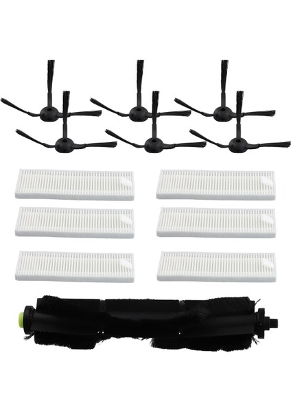 13PCS Roller Fırça Filtre Yan Fırça Yedek Parçaları Qihoo 360 S10 X100 Max Robotik Vakum Süpürücü (Yurt Dışından) fiyatları