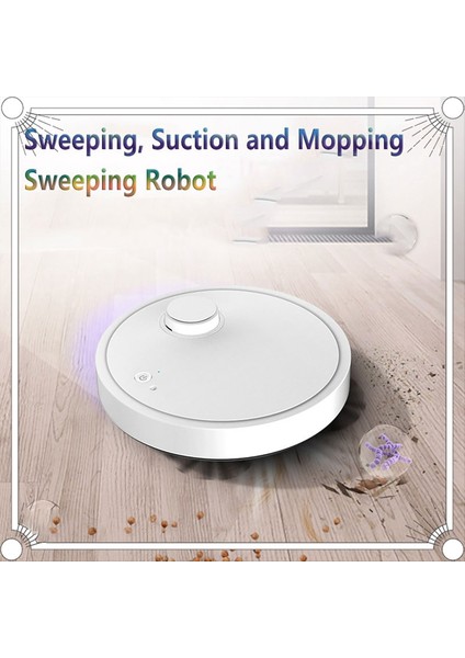 Kablosuz Robotlu Süpürge Otomatik Süpürme Islak ve Kuru Ultra-Ince Akıllı Temizleme Makinesi Ev Için Paspas (Yurt Dışından) fiyatları