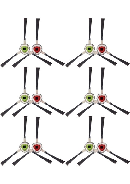 12 Adet Yan Fırça Irobot Roomba Combo 111/113 R113840 Elektrikli Süpürge Yedek Parçaları Vakum Yan Fırça (Yurt Dışından) modelleri