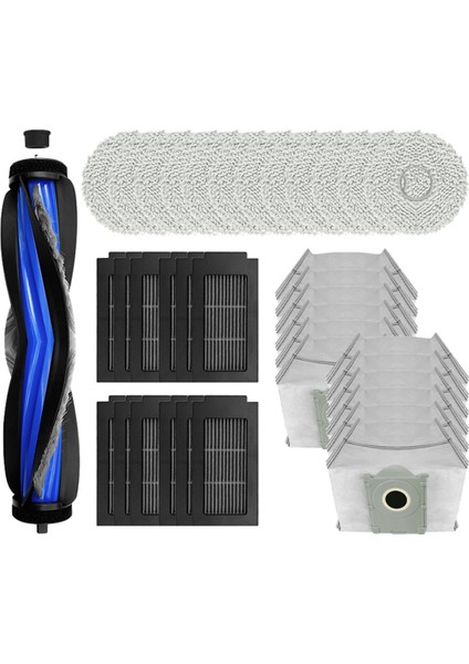 Ecovacs Için Debot T50 Omni / T50 Pro Omni Aksesuarları Ana Roller Fırça Hepa Filtre Mop Bez Toz Çanta Parçaları (Yurt Dışından) indirimleri
