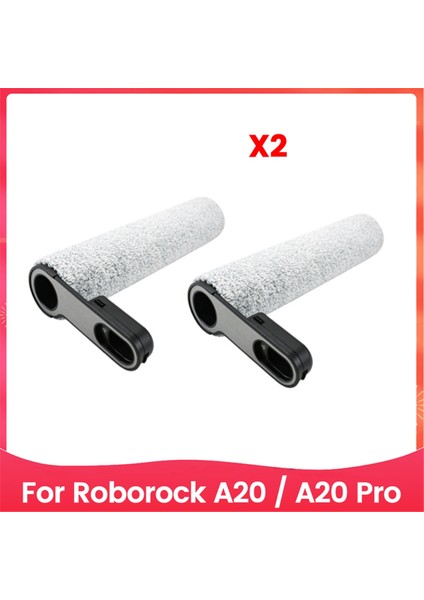 2pcs Roborock A20 / A20 Pro Islak Kuru Vakum Süpürücü Ana Fırça Süpürücü Yedek Parçaları (Yurt Dışından)