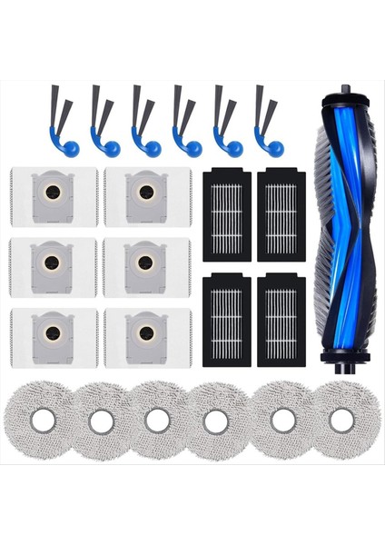 Ecovacs Deebot T30C OMNI/T30C Pro Omni Robot Vakum Aksesuar Kiti Için Yedek Parçalar (Yurt Dışından) fiyatları