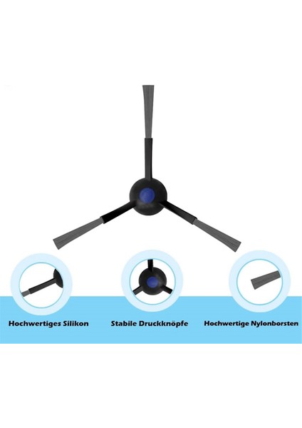 Ecovacs Için T30 Pro Max Vacum Seçer Sanak Fırch Boşlukuzuz Toz Toak Filtre Yedek Parçalar Aksesuarlar (Yurt Dışından) modelleri