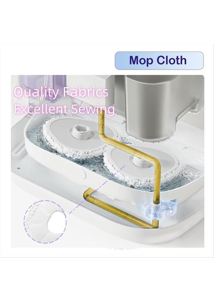 Paspas Bezi Için Uygun Narwal T10 J1 J2 Robotlu Süpürge Aksesuarları Mikrofiber Paspas Bezi Süpürgesi Paspas Kiti (Yurt Dışından) modelleri