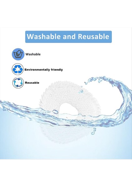 Paspas Bezi Için Uygun Narwal T10 J1 J2 Robotlu Süpürge Aksesuarları Mikrofiber Paspas Bezi Süpürgesi Paspas Kiti (Yurt Dışından) indirimleri