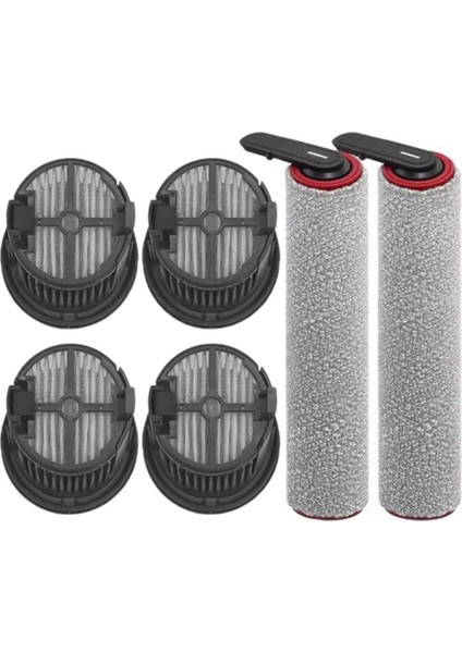 6 Adet Rulo Fırça Filtre Seti Dreame Mova X4 Pro Islak Kuru Elektrikli Süpürge Yedek Parça Ana Fırça Hepa Filtre (Yurt Dışından) indirimleri