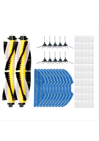 Gutrend Lens 610 Vision 730 Echo 520 Iclebo G5 Ana Yan Fırça Filtre Paspas Robotlu Süpürge Aksesuar Parçası (Yurt Dışından)