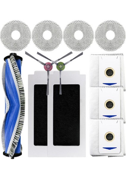 Ecovacs T30PRO/T30MAX Aksesuarları Filtre Toz Torbası Ana Yan Fırça Mop Bezi (Yurt Dışından) fiyatları