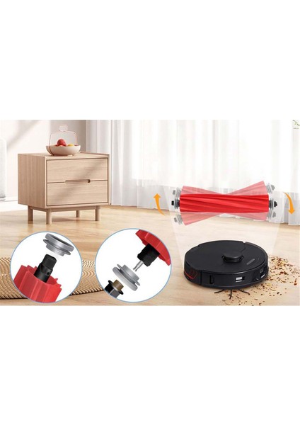 Roborock Için 34PCS S7 Maxv Ultra /Q100TSC /s7 Pro Ultra Robot Vakum Parçaları Ana Yan Fırça Hepa Filtre Mop Pad Toz Çantası (Yurt Dışından) fiyatları