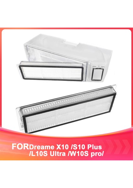 Dreame Sweeper Için X10 /S10 Plus /L10S Ultra /W10S Pro /mijia All-In-One Dust Box Değiştirme Sarf Malzemeleri (Yurt Dışından)