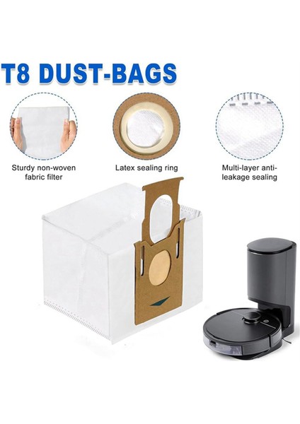 Ecovacs T8 Max/aıvı Robot Vakum Temizleyici Aksesuarları Mop Değiştirme Malzemeleri (Yurt Dışından) fırsatları