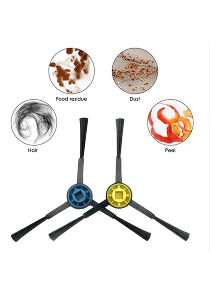 22 Adet Midea M7/m7 Pro/m7 Max/eureka NER700 Elektrikli Süpürge Yedek Parçaları Ana Yan Fırça Filtre Paspas Bezi (Yurt Dışından) fiyatları