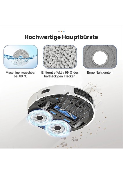 Ecovacs Deebot T30 Omnı / T30 Pro Omni Robot Vakum Süper Set Roller Fırça Filtreleri Kumaşları Yan Fırçalar Toz Torbaları (Yurt Dışından) indirimleri