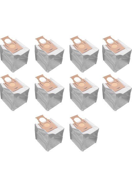 10 Paket Vakum Toz Torbaları Ecovacs Deebot Ozmo T8 Aıvı T8 Max T8 Serisi T9 Serisi N8 Pro N8 Pro Robot Vakum Parti (Yurt Dışından) fırsatları