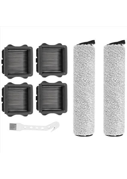 Tineco Ifloor 3/kat Için Yedek Parçalar Bir S3 Kablosuz Vakum Süpürücü, 2 Paket Fırça Silindirleri + 4 Paket Vakum Filtreleri (Yurt Dışından) fiyatları