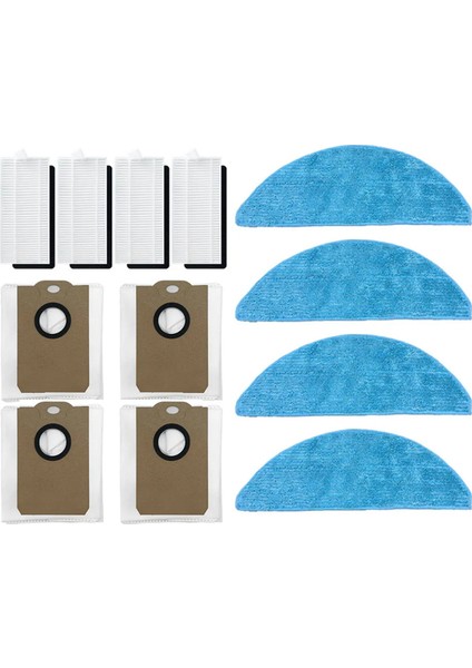 Liectroux G7 Robot Vakum Temizleyici Yedek Parçalar Filtre Mop Bez Toz Torbası Için Aksesuarlar (Yurt Dışından)