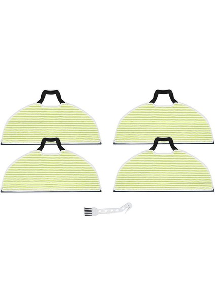 Köpekbalığı RV2410 2610WD Için Vakum Paspas Yedek Pedleri 2610WA/WFUS (Yurt Dışından)