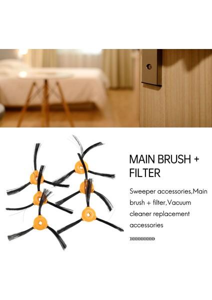 Süpürücü Yedek Parçaları Ecovacs Için Uygundur DN622.11 DN622.31 N79 N79S N79W Deebot 500 661 D601 (Yurt Dışından) fiyatları