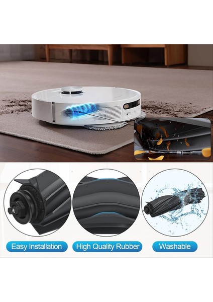 Dream L10S Ultra/ L10 Ultra, Yedek Parçalar Ana Yan Fırçalar Hepa Filtreler Mop Bez Toz Torbaları (Yurt Dışından) fiyatları