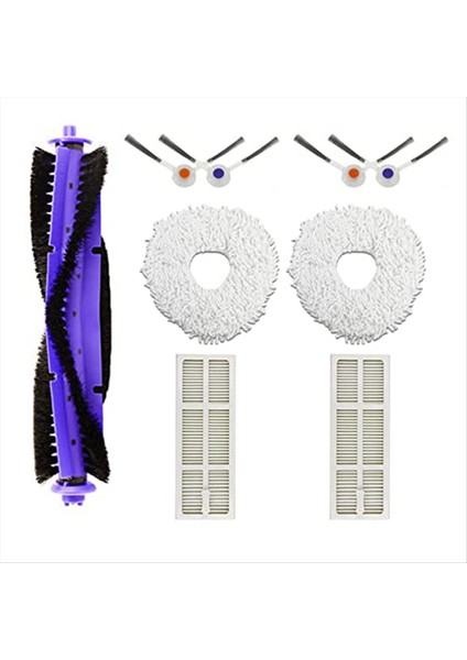 Narwal Freo Robot Için Vakum Süpürge Yedek Parçaları Ana Fırça Yan Fırça Paspası Pad Hepa Filtre Yedek Parçaları (Yurt Dışından)