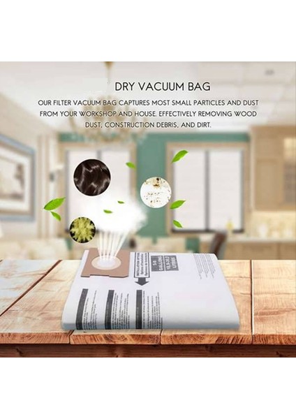 Evrensel Kuru Vac Toz Torbası Mağaza Vac / Ridgid Vf Yedek Parça Için 5 Ila 8 Galon Vakumlu Toz Torbası 5 Ila 8 Galon Toz Torbası (Yurt Dışından) indirimleri