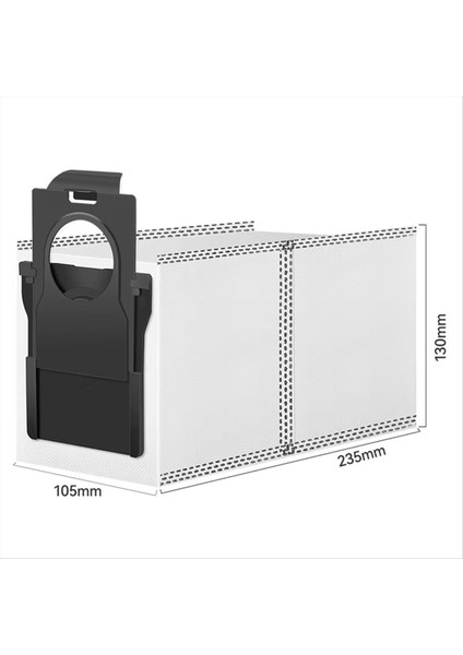 Dreame X40 Ultra / L10S Pro Ultra Isı / X30 Ultra Robot Vakum Süpürge Toz Çanta Aksesuarları Çöp Çantası (Yurt Dışından) modelleri