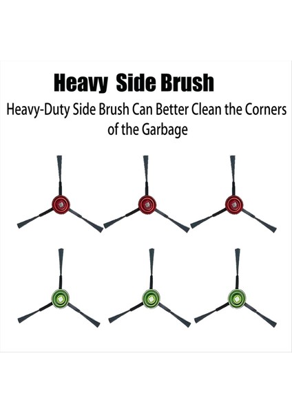 Airzeen Q6 Se Robot Vakum Modeli CRV0009 Aksesuarları Için Yedek Parçalar Ana Fırça Yan Fırça Filtresi Mop Pad (Yurt Dışından) modelleri