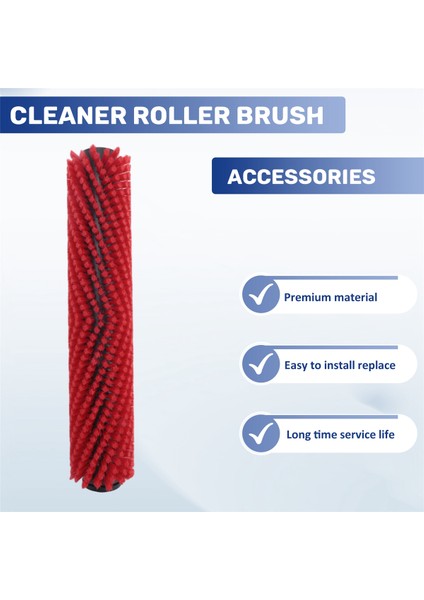 Temiz Silindir Fırçası Karcher Için Ana Fırça Br 30/4c Yüzey Makaraları, Kırmızı Silindir Fırçası 4.762-452.0 Karcher Br 30/4c (Yurt Dışından) indirimleri