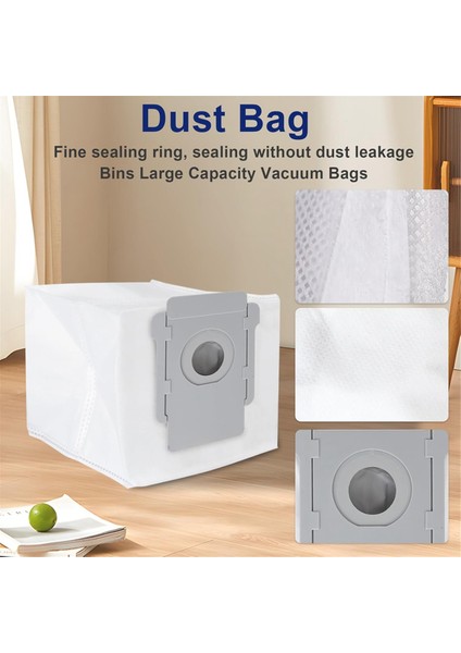 Irobot Roomba Için Aksesuarlar E/ı/j Serisi Robot Vakum, Yedek Parçalar Ana Fırça, Yan Fırça, Filtre, Toz Torbaları (Yurt Dışından) fırsatları