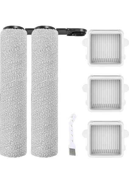 Roborock F25 Için 2 Fırça Silindiri ve ACE/F25 RT/F25 LT/F25A LT/F25 Islak/kuru Elektrikli Süpürgenin Değiştirilmesi Için 3 Filtre (Yurt Dışından)